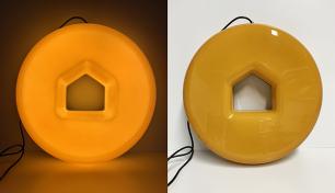 enseigne forme spécifique LA MAISON DU DONUTS