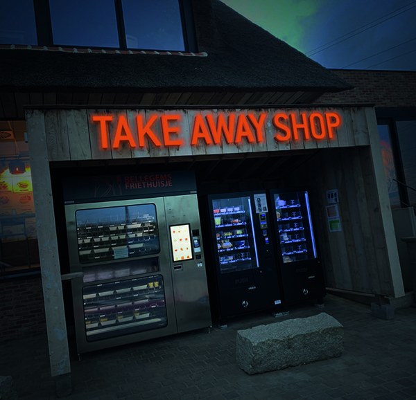 lettres relief TAKE AWAY SHOP