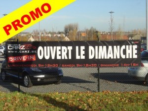 Bâche PROMOTIONNELLE 3x1M